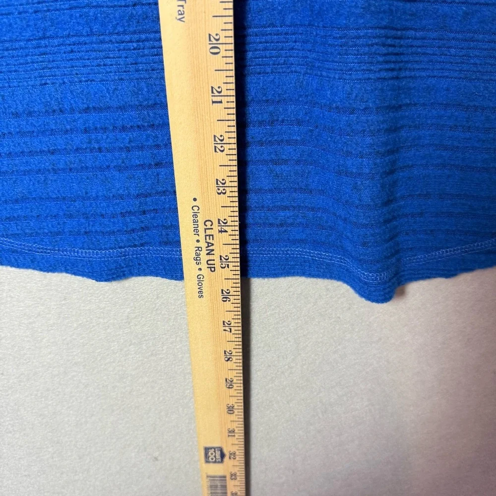 Umgee USA Women’s Royal Blue long Puff Sleeve Lightweight Sweater Top size M - Picture 6 of 7